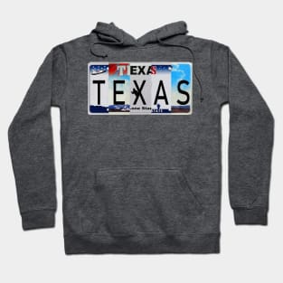 Texas License Plates Hoodie